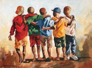 Boyhood bonds 1020x770mm