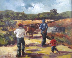 herdsmen-heading-home-600x500mm-15a