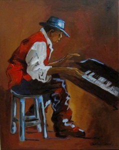 Musician - Playing the Keys